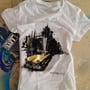 New York Taxi Foil and Ink Silk Screen Limited Edition T-shirt featuring Checker Taxi Cab, Tank, V-neck-1