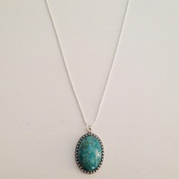 Teal Matrix Pendant - Thumbnail 1