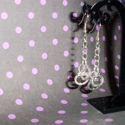 Handcuff earrings