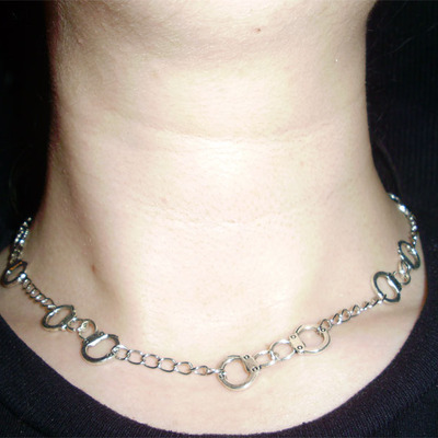 Handcuff necklace