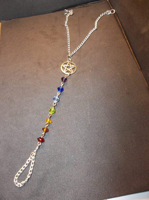 Chakra Hand Bracelet