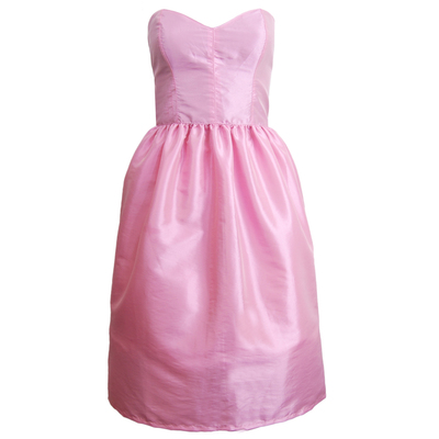 Pink Bell Shape Party Prom Dress