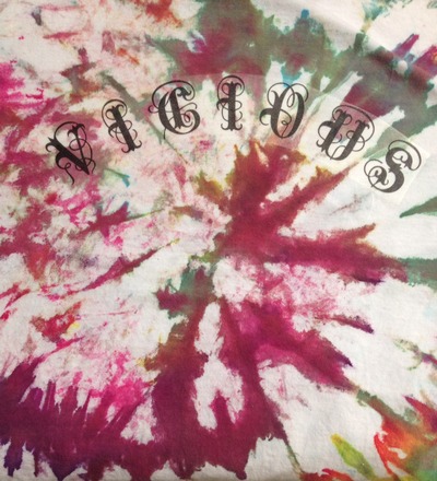 Vicious Spiral Tie-dye T-shirt
