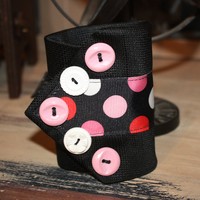 TC117 Kneck Tie Wrist Cuff - Thumbnail 1