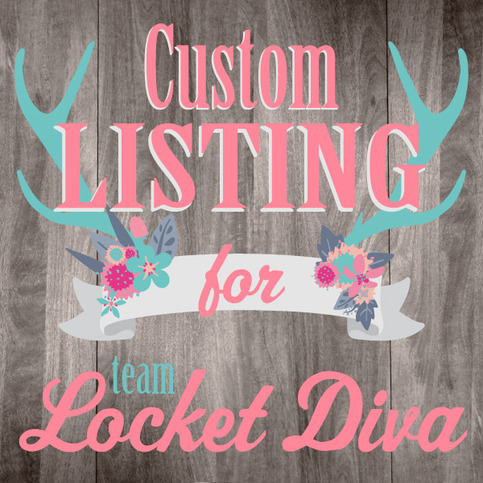 Private Listing Team Locket Diva