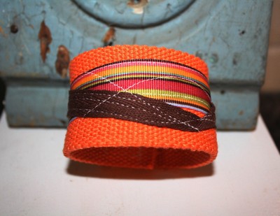 BC200 UPCycled Belt Wrist Cuff