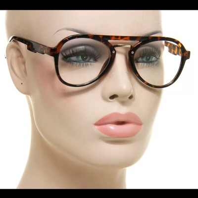 Tortoise aviator frames