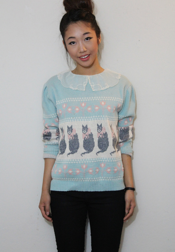 Obsessed Cat Knit