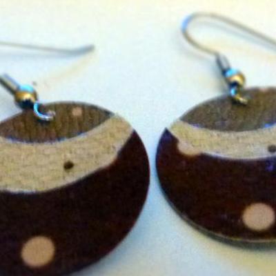 Circle earrings