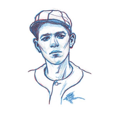 Dizzy dean - print