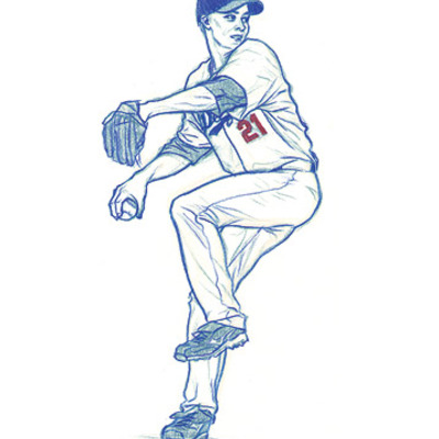 Zack greinke - print - Thumbnail 2