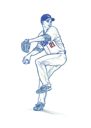Zack Greinke - Print