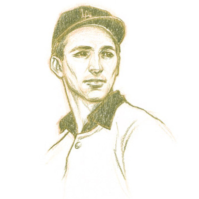 Sandy koufax - print