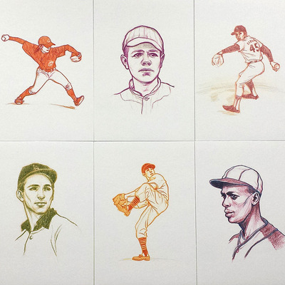 Satchel paige - print