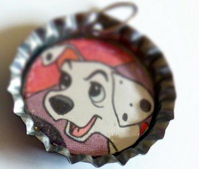101 dalmations bottle cap
