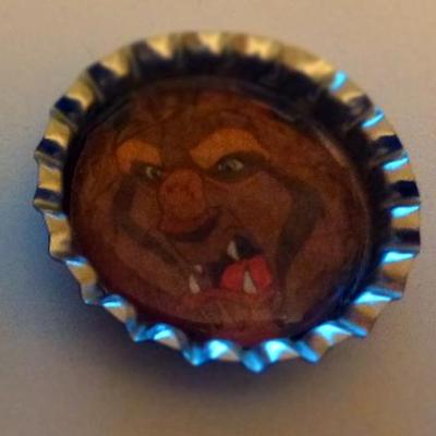 Beauty & the beast bottle cap