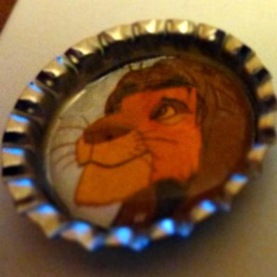 Simba bottle cap