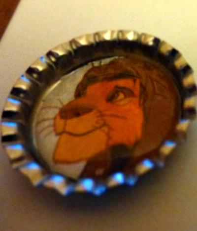 Simba bottle cap
