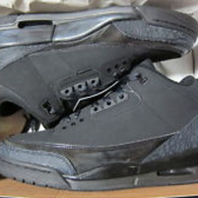 Sold out jordan retro 3 (black cat) 2007