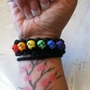 Rainbow Skull Bracelet-1