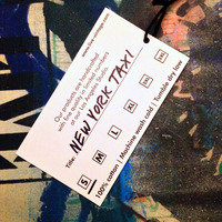 New York Taxi Foil and Ink Silk Screen Limited Edition T-shirt featuring Checker Taxi Cab, Tank, V-neck - Thumbnail 3