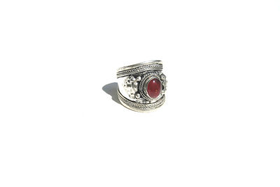 Red Agate Ring