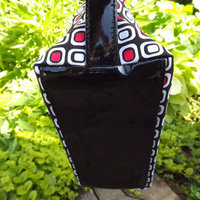 Set of 2 Vintage Makeup Bags, Plaid Cosmetic Case Totes - Thumbnail 3