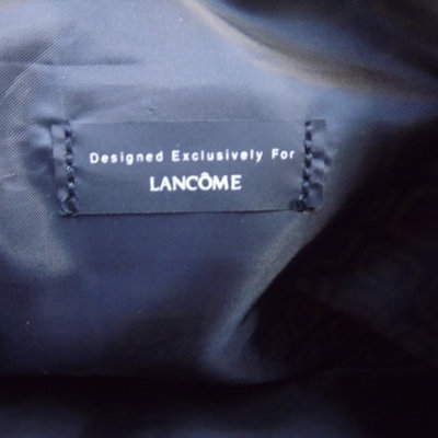 Set of 2 vintage makeup bags, plaid cosmetic case totes