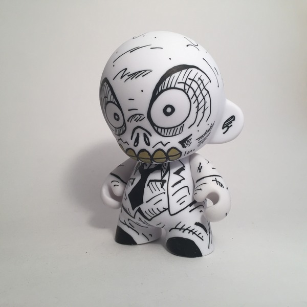 Jon Skully 4" Kidrobot Munny doodle