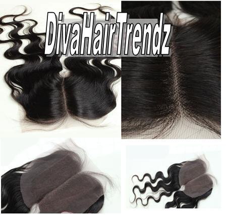 12" Body Wave Top Lace Closure