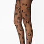 Gossip Girl Alphabet Tights-4