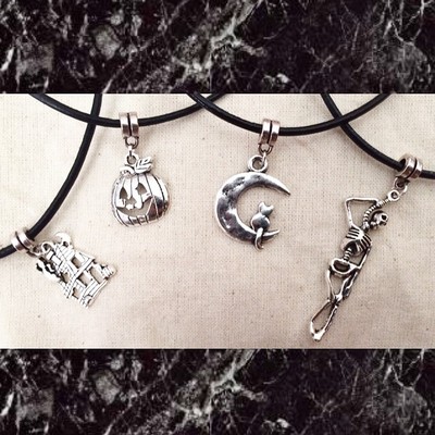 Luna moon choker necklace - Thumbnail 5