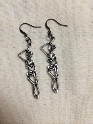 Skeleton Earrings
