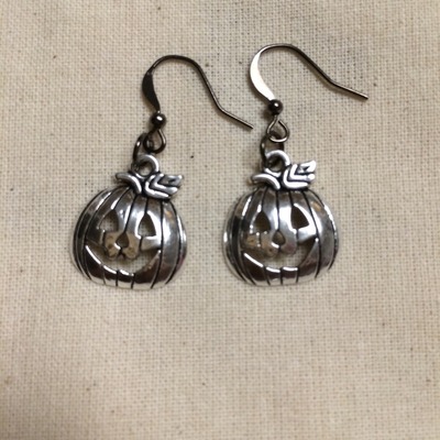 Jack-o-lantern earrings - Thumbnail 4