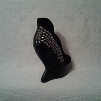 Vintage - Studded Wedgeless Heel - Thumbnail 3