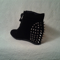 Spiked Sneaker heel - Black - Thumbnail 2