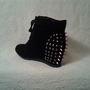 Spiked Sneaker heel - Black-2