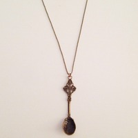 Antique Spoon Pendant - Thumbnail 1