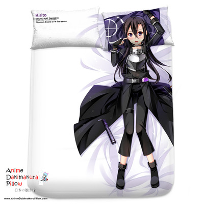 Brand New Kasuto Kirigaya Kirito - Sword Art Online 2 Japanese Anime Bed Blanket 13