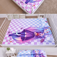 Brand New Shiro - No Game No Life Japanese Anime Bed Blanket 1 - Thumbnail 3