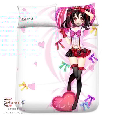 Brand new yazawa nico - love live japanese anime bed blanket 1