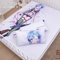 Brand New Sinon Asada Shino - Sword Art Online Japanese Anime Bed Blanket 14 - Thumbnail 1