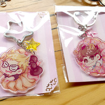 Haikyuu!! Donut Key Rings