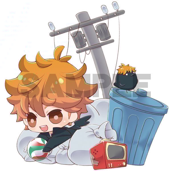 Haikyuu!! Hinata Shouyou Keychain