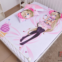 Brand New Nanami Knight Bladefield - Kanojo ga Flag wo Oraretara Japanese Anime Bed Blanket 1 - Thumbnail 1