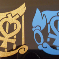 Sailor Mercury Crystal Decal - Thumbnail 1