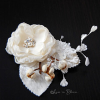 Wedding Hair Flower Bohemian Bloom - Style # SF206 : Luxe in Bloom - Thumbnail 1
