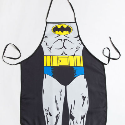 Funny dc comics batman character super hero cute apron home kitchen & bbq party