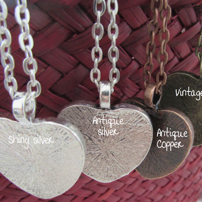 Add on: add a heart pendant