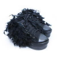 fluffy sneakers  - Thumbnail 1